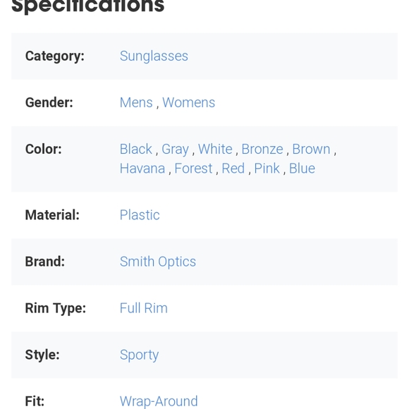 Smith optics tempo max matte rise oz3/x6 sunglasses - Picture 7 of 8